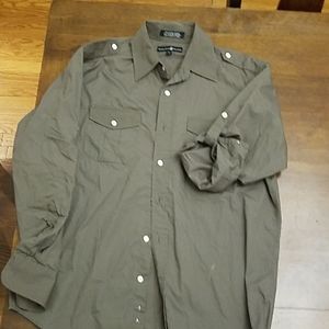 Beverly Hills Polo Club green button down